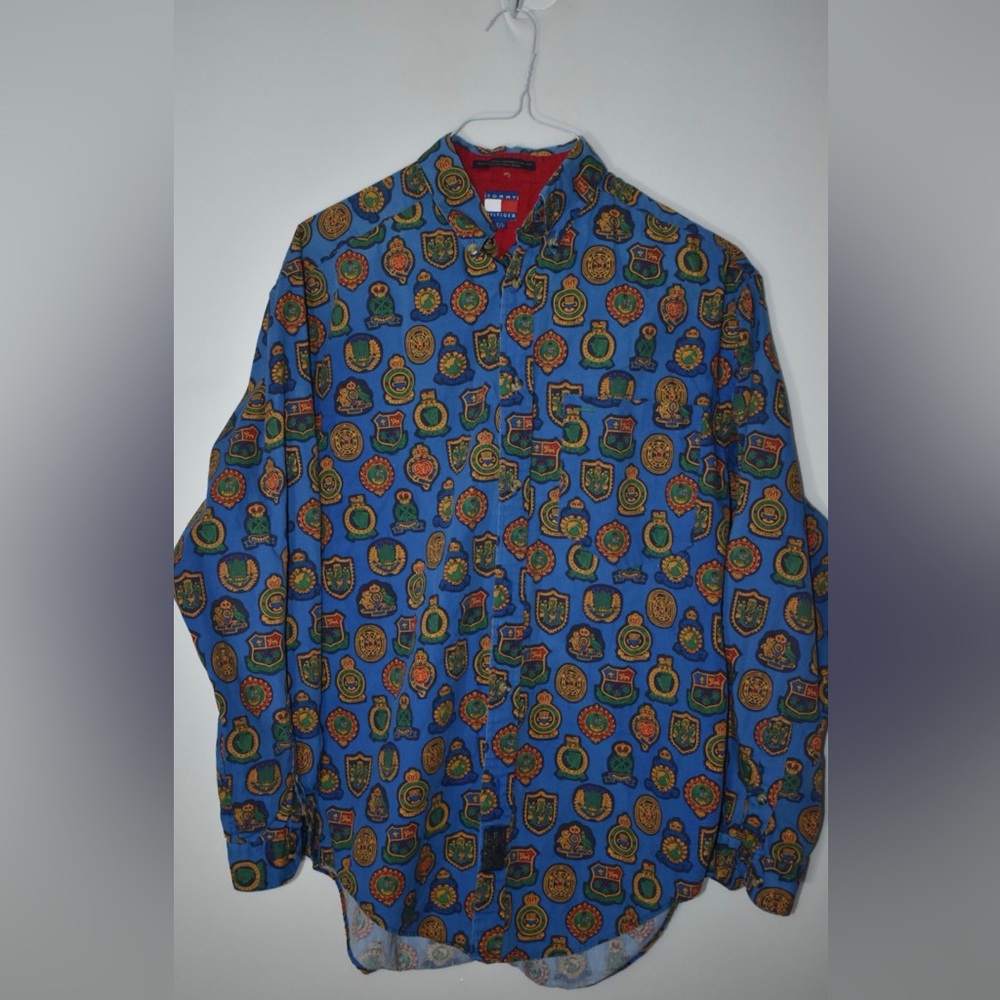 Jewel Toned Button Down Shirt